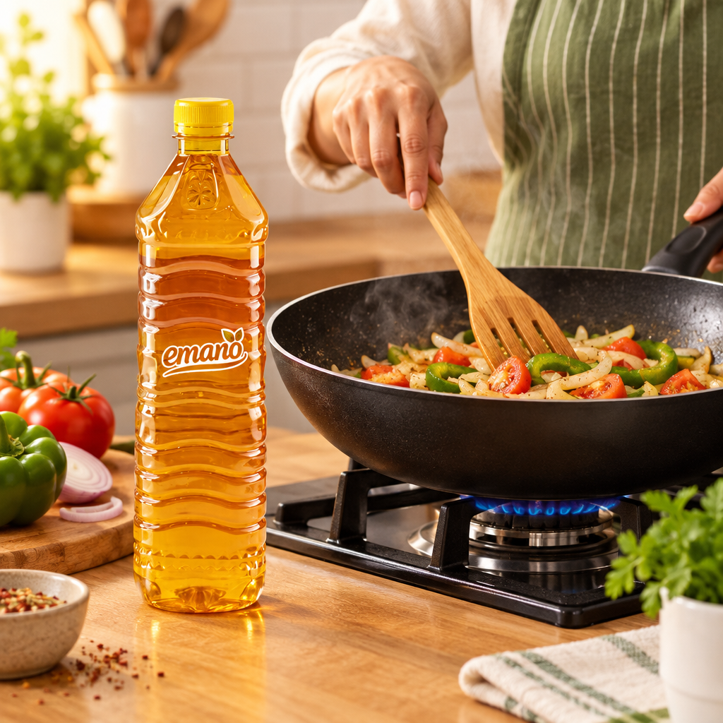 Emano Canola Oil cooking use-case